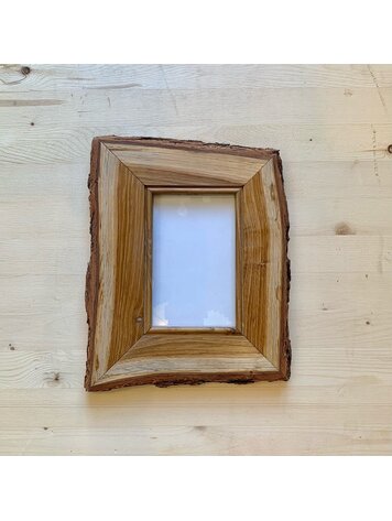 Vivid Print Live Edge Bur Oak Frame