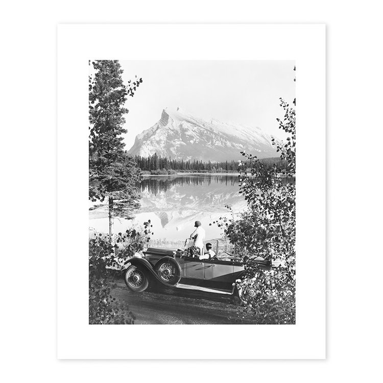 Vivid Archives Mount Rundle and Vermilion Lakes 1928