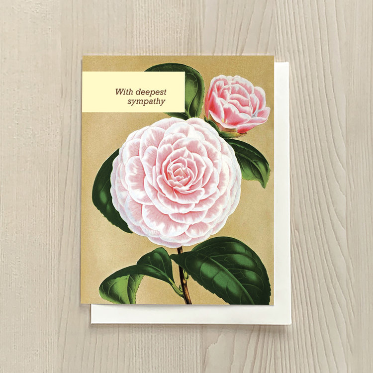 Vivid Print Deepest Sympathy