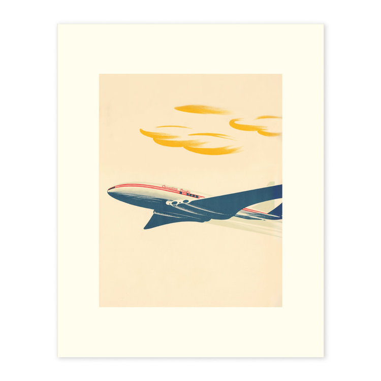 Vivid Print CP Plane Modern 16x20