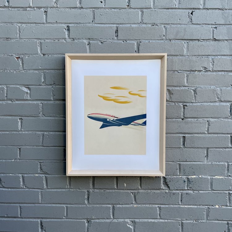 Vivid Print CP Plane Modern 16x20