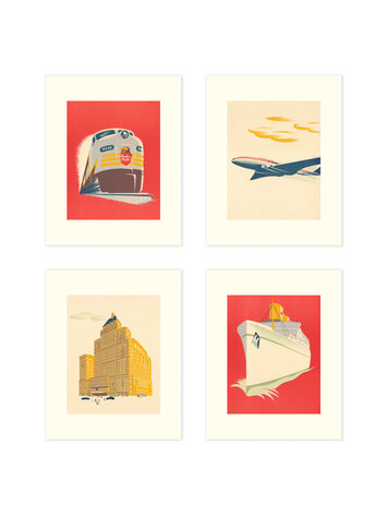 Vivid Print CP Modern Set of Four