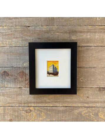 Vivid Vintage Hotel Palliser Framed Vintage Luggage Label