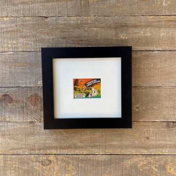 Vivid Vintage CP Chateau Lake Louise Framed Vintage Luggage Label