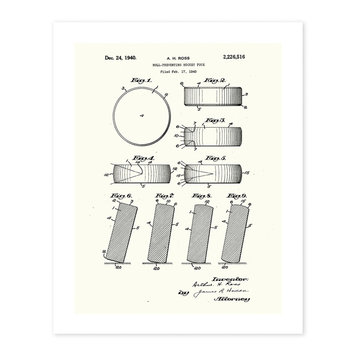 Vivid Print Hockey Puck Patent