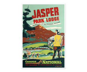 Jasper Park Lodge - Showplace of the Canadian Rockies | Vivid Print