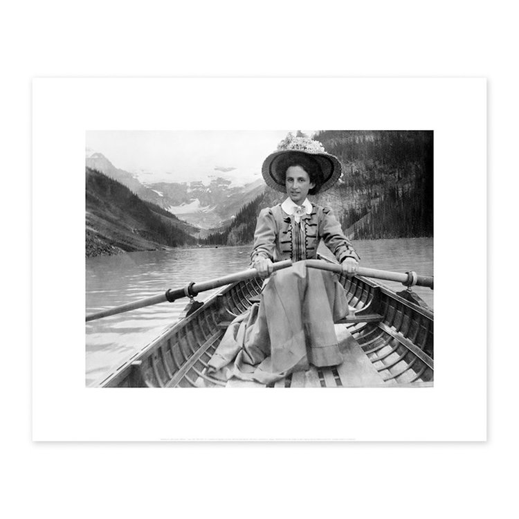 Vivid Archives Boating on Lake Louise July 1909
