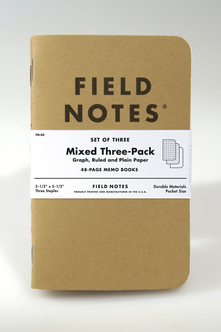 Field Notes Mixed 3 Pack