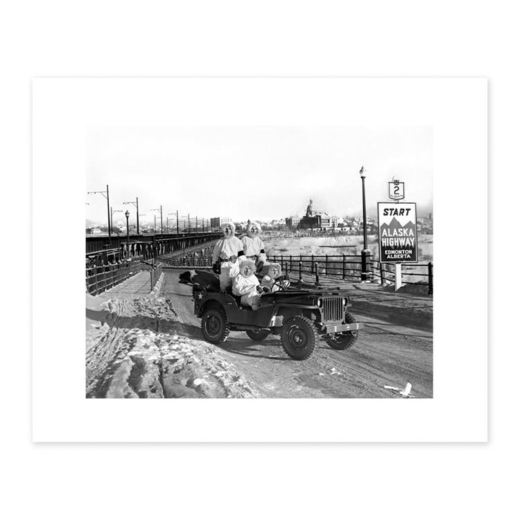 Vivid Archives Alaska HIghway Edmonton 1942