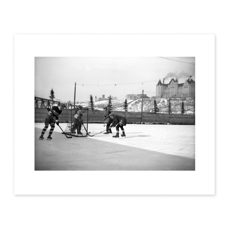 Vivid Archives Cloverdale Hockey Players Edmonton January 1926