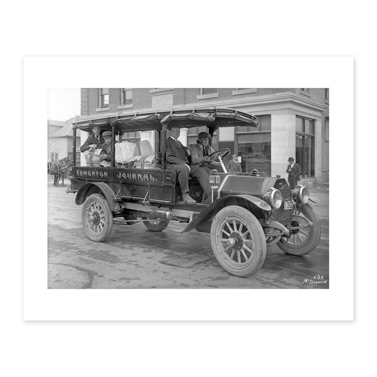 Vivid Archives Edmonton Journal Motor Truck 1914