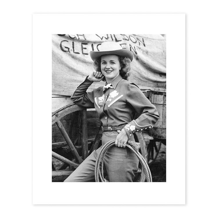 Vivid Archives First Stampede Queen Calgary 1946