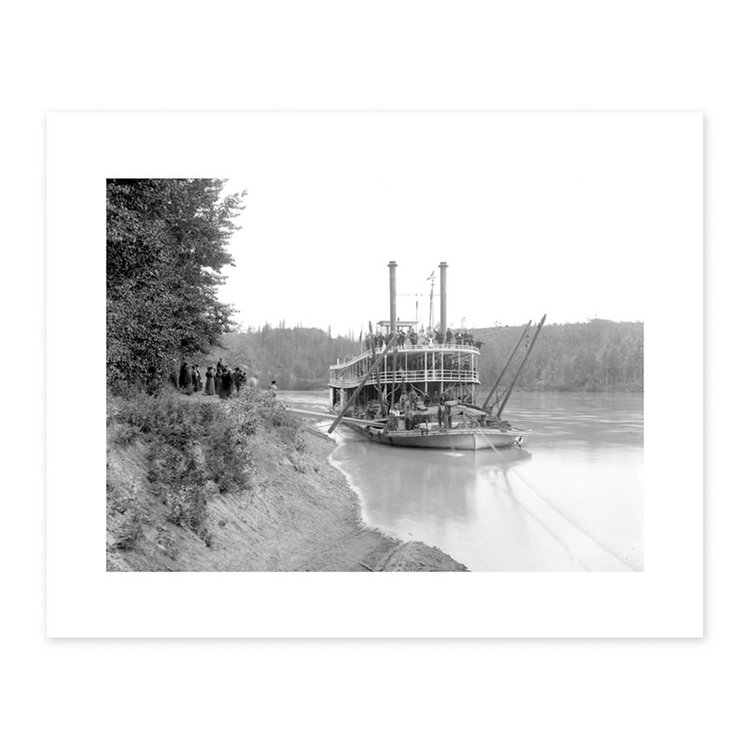 Vivid Archives HBC Steamer North West Edmonton 1896