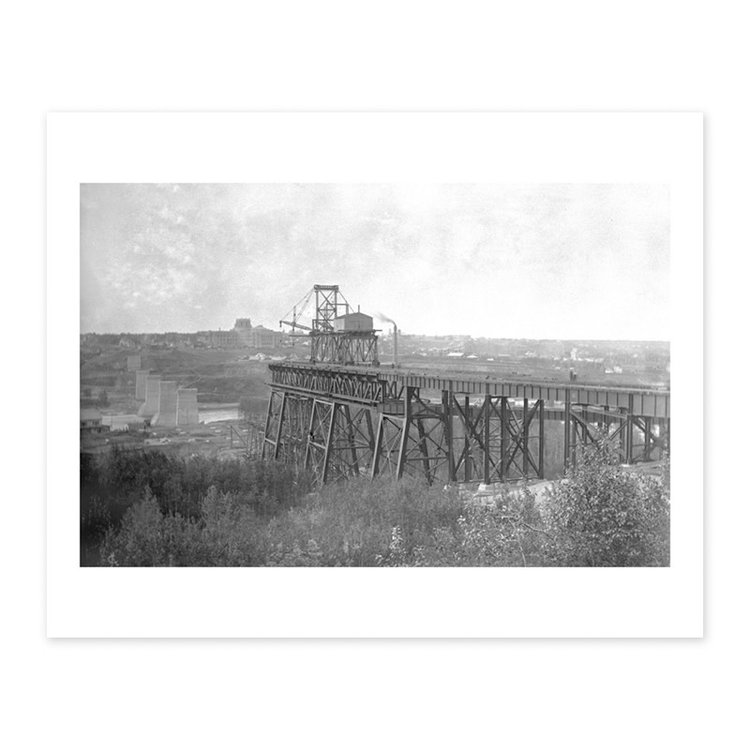 Vivid Archives High Level Bridge Edmonton April 1912