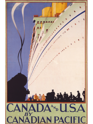 Eurographics Canada and U.S.A. by Canadian Pacific