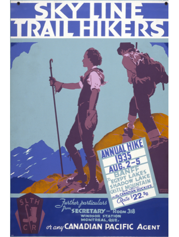 Eurographics Sky Line Trail Hikers, Annual Hike 1935