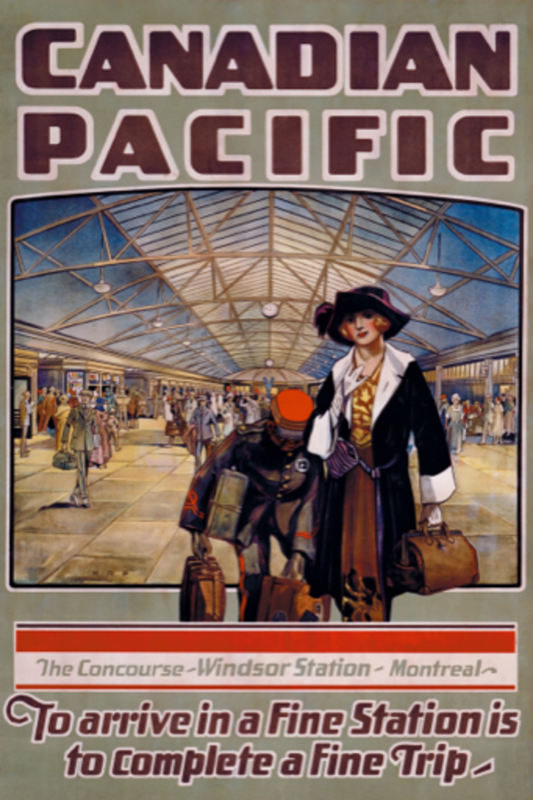 Eurographics The Concourse Windsor Station in Montreal