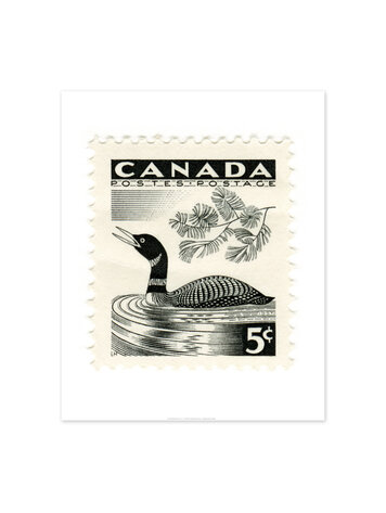 Vivid Print Canada Loon Stamp