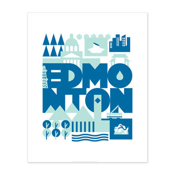 Bee Waeland Edmonton, Green + Blue