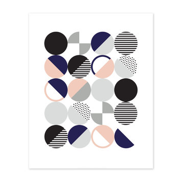 Bee Waeland Randi Scandi Navy Pale Coral