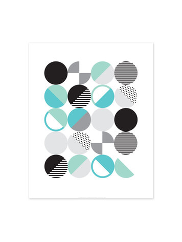 Bee Waeland Randi Scandi Teal Mint