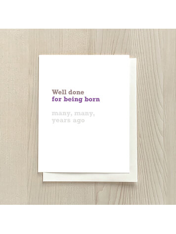 Vivid Print Many Many Years Ago