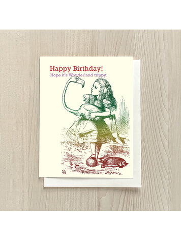 Vivid Print Wonderland Trippy