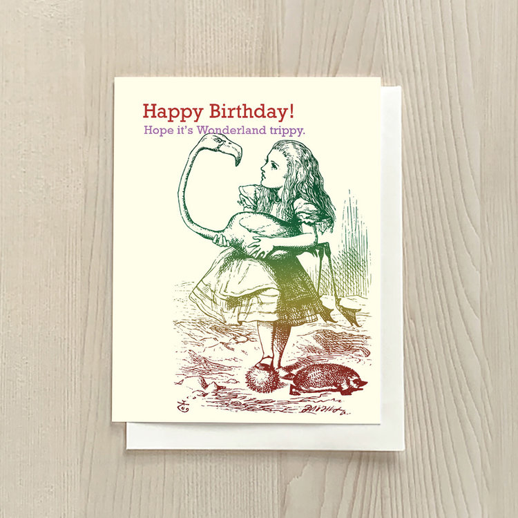 Vivid Print Wonderland Trippy