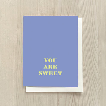 Vivid Print You Are Sweet