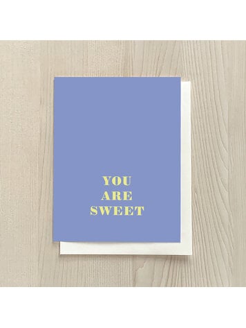 Vivid Print You Are Sweet