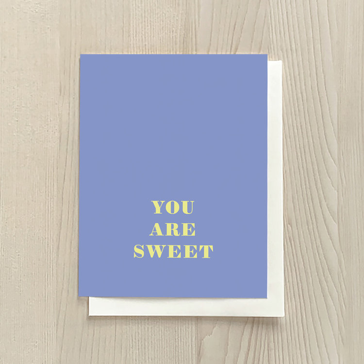 Vivid Print You Are Sweet
