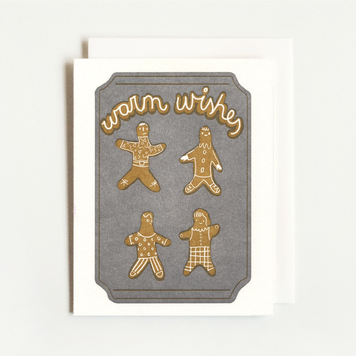 Vivid Print Gingerbread Man