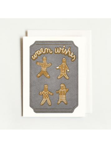 Vivid Print Gingerbread Man