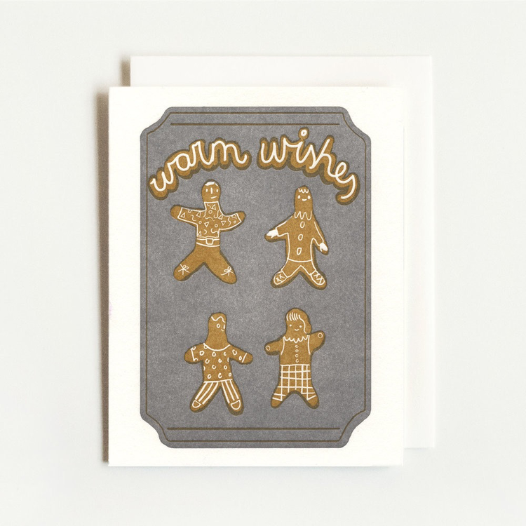 Vivid Print Gingerbread Man