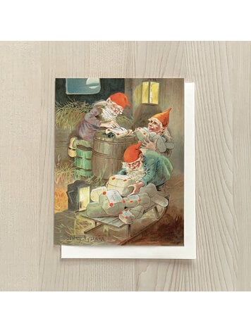 Vivid Print Packing Elves