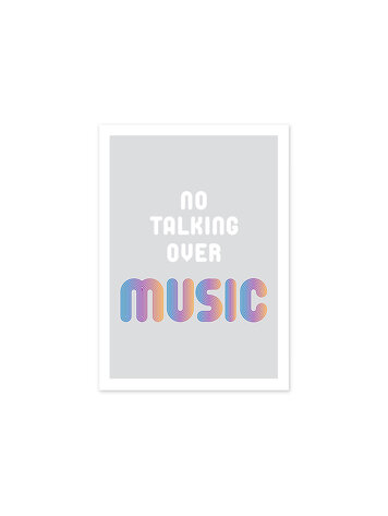 Bee Waeland No Talking Over Music
