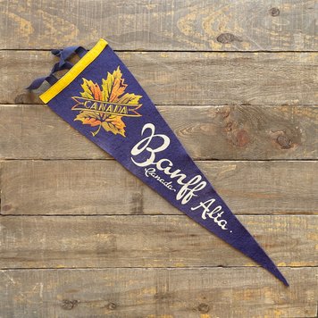 Vivid Vintage Vintage Banff Pennant Blue