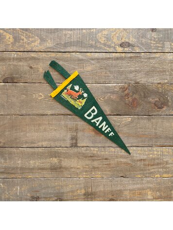 Vivid Vintage Vintage Banff Pennant Green