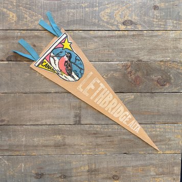 Vivid Vintage Vintage Lethbridge Pennant Beige