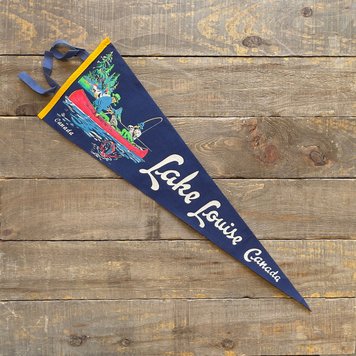 Vivid Vintage Vintage Lake Louise Pennant Blue