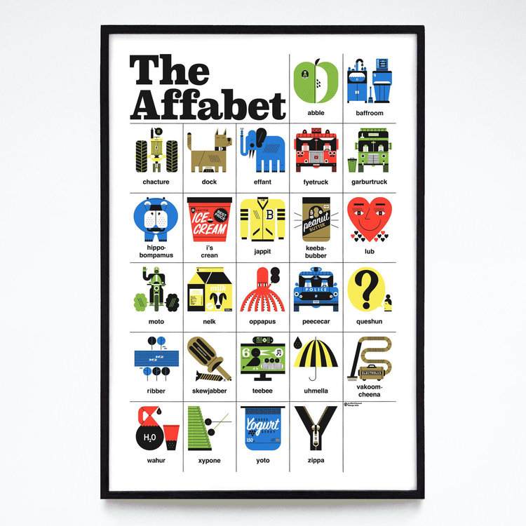 Raymond Biesinger The Affabet