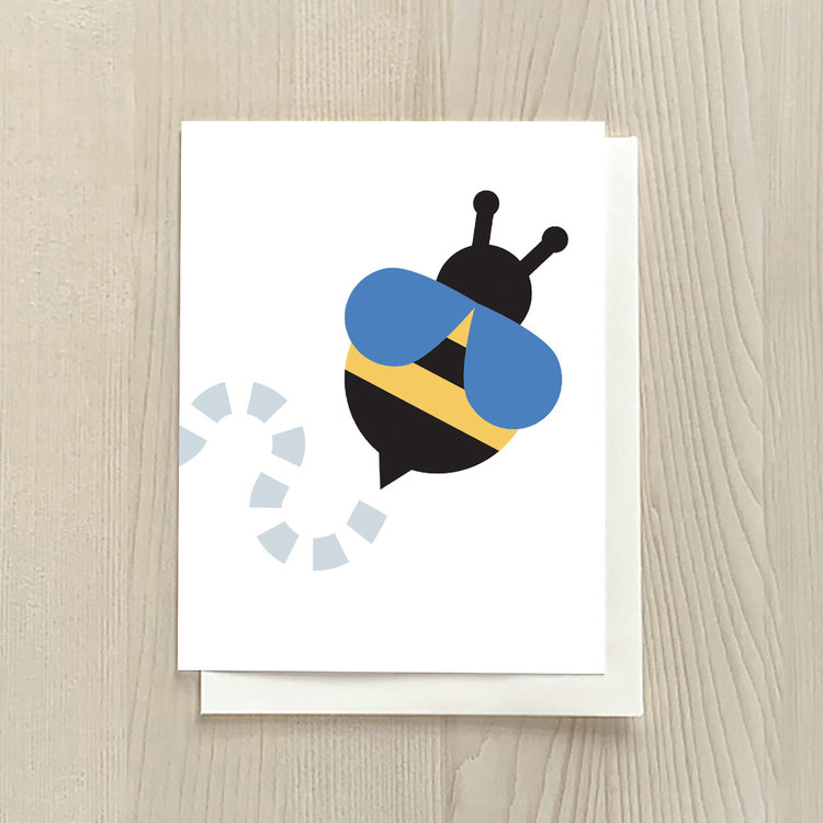 Vivid Print Bee