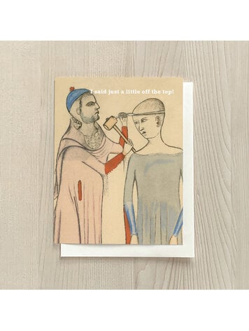 Vivid Print Little Off the Top