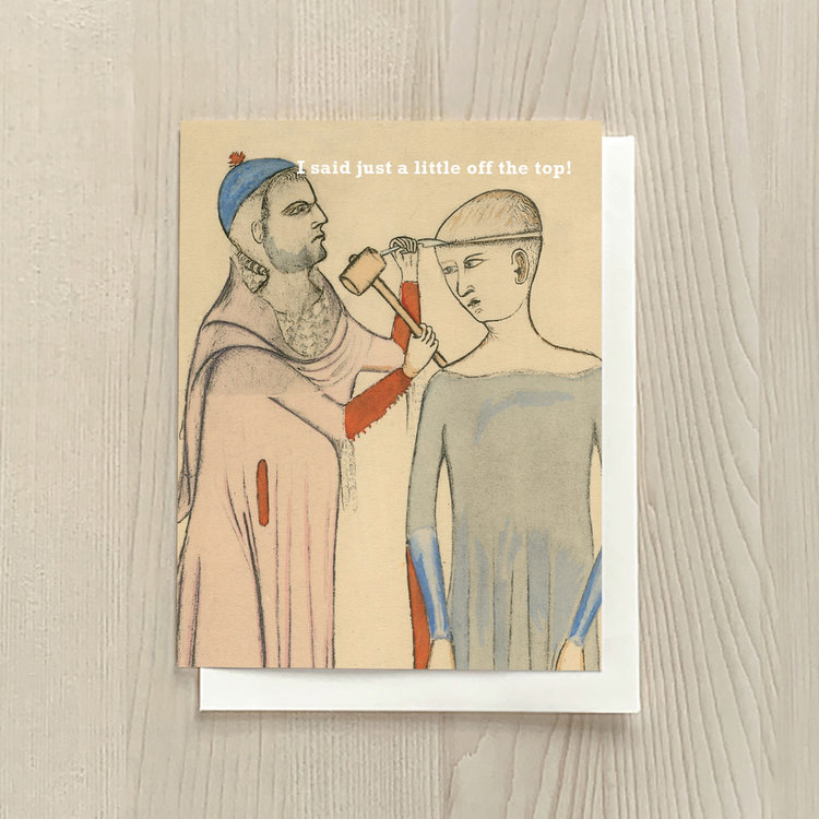 Vivid Print Little Off the Top