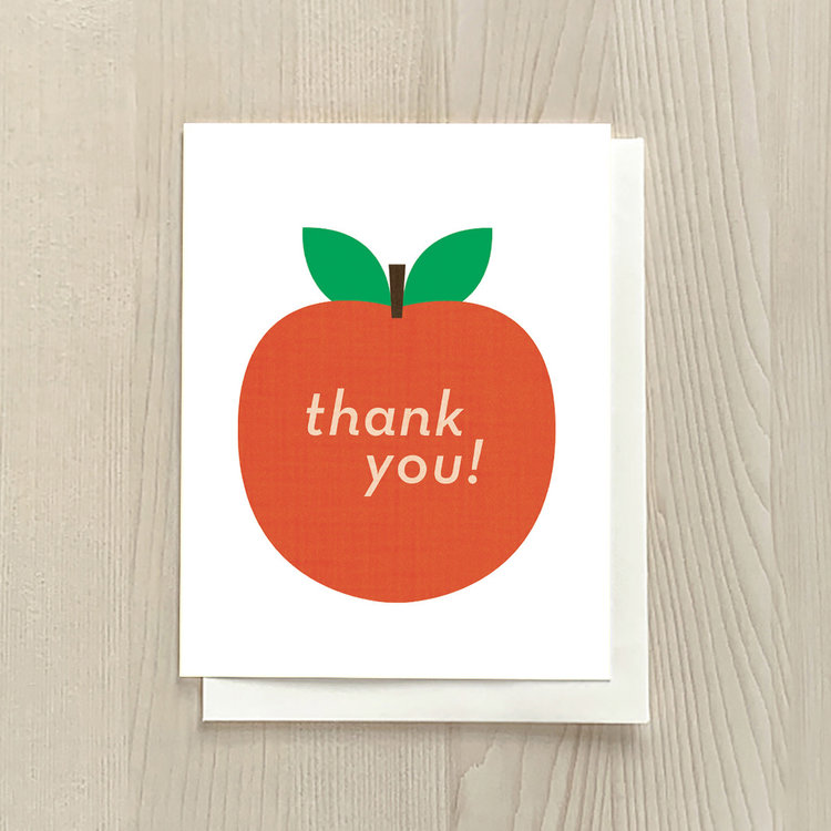 Vivid Print Apple Thank You!