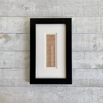 Vivid Vintage Edmonton Street Railway Transfer Calder