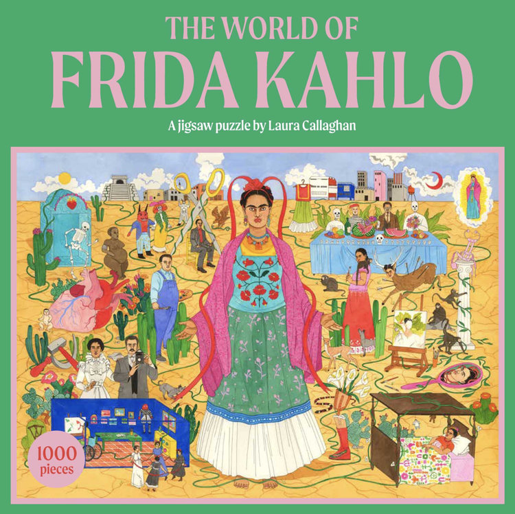 Laurence King Publishing The World of Frida Kahlo 1000 Piece Puzzle