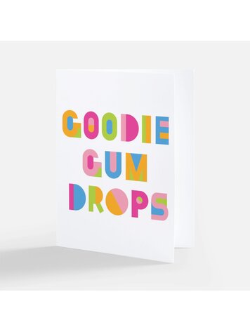 Vivid Print Goodie Gum Drops