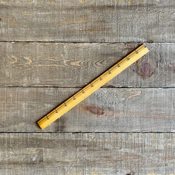 Vivid Vintage Vintage Wooden School Ruler