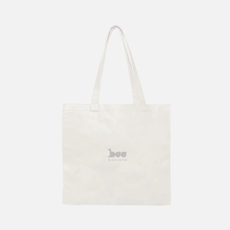 Bee Waeland Retro Folk Flower Cotton Tote